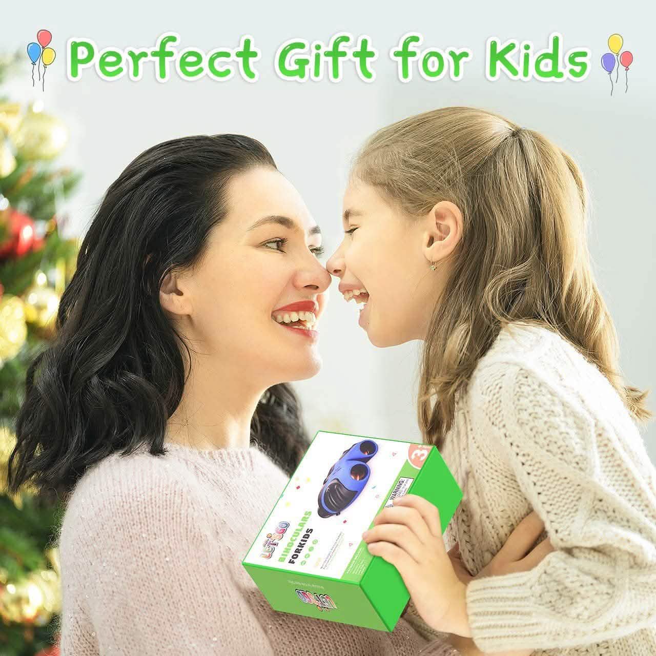 Compact High Resolution Shockproof Binoculars for Kids
