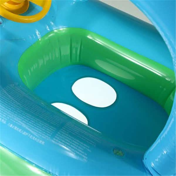 Summer Steering Wheel Sunshade Swim Ring Car Inflatable Baby Float Seat Boat
