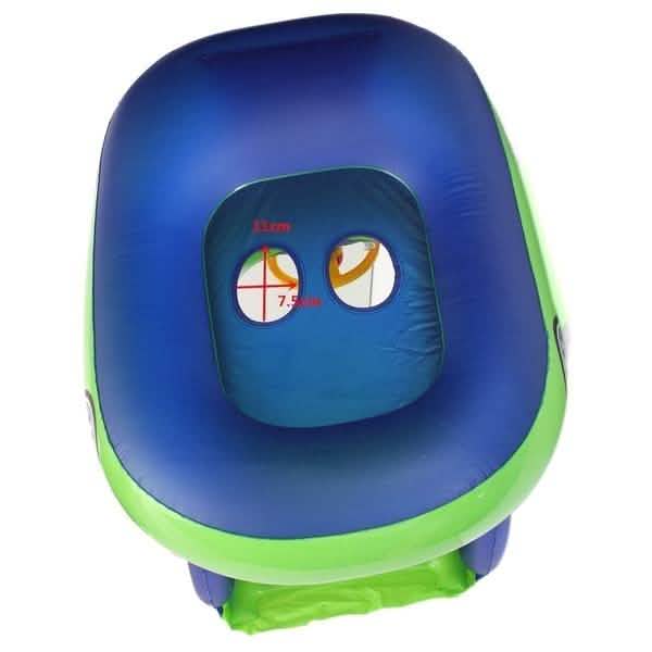 Summer Steering Wheel Sunshade Swim Ring Car Inflatable Baby Float Seat Boat